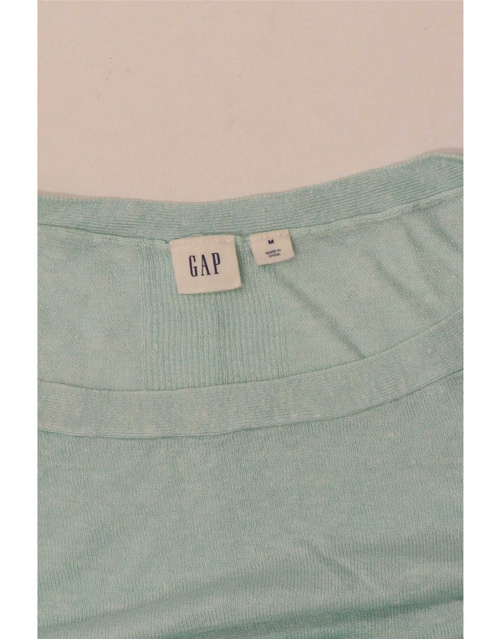 Gap Damen T-Shirt Top UK 14 Medium Türkis