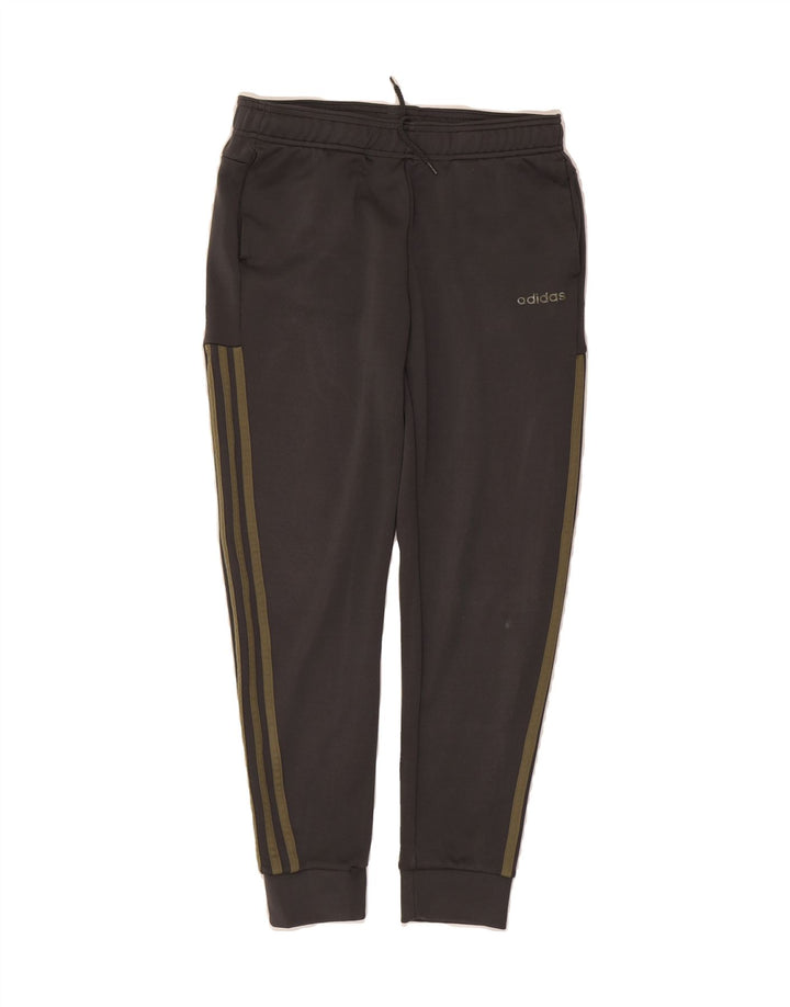 ADIDAS Boys Tracksuit Trousers Joggers 13-14 Years  Grey Polyester Vintage Adidas and Second-Hand Adidas from Messina Hembry 