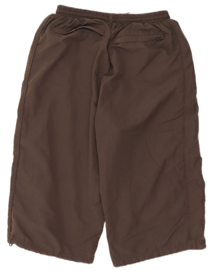 Umbro Herren Grafik-Bermuda-Sportshorts, großes graues Polyester