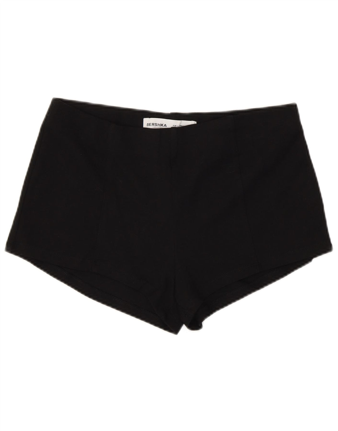 Bershka Damen Hotpants Large W32 Schwarze Viskose