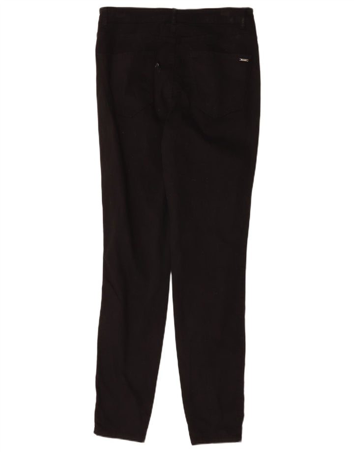 Massimo Dutti Damen Skinny Jeans W30 L30 Schwarz