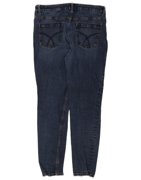 Crew Clothing Damen Skinny Jeans UK 16 Large W34 L28 Marineblau Baumwolle