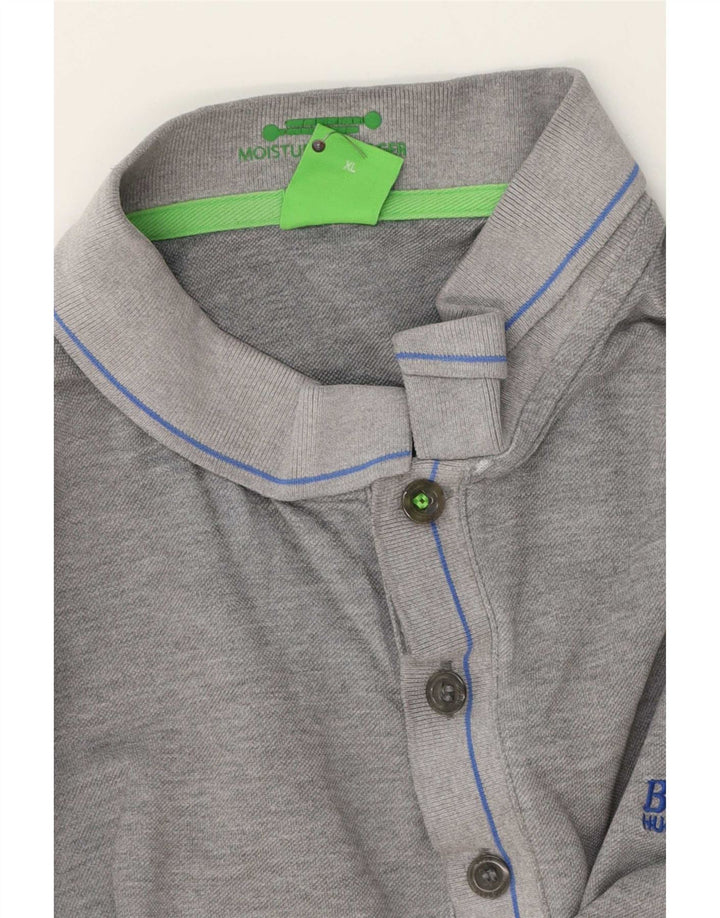 Hugo Boss Herren Slim Fit Poloshirt XL Grau