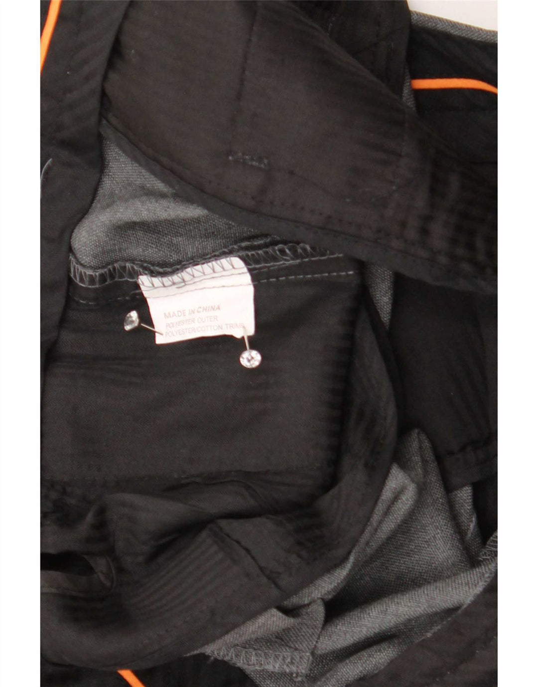 Farah Herren-Anzughose, gerade, W46, L27, grau, Polyester