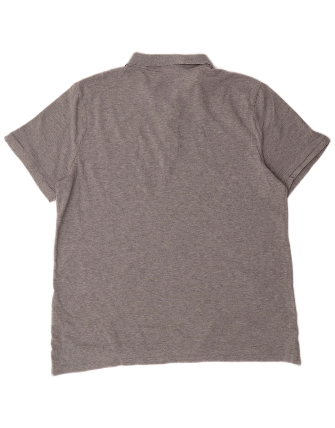 NIKE Herren Poloshirt 2XL Grau Baumwolle