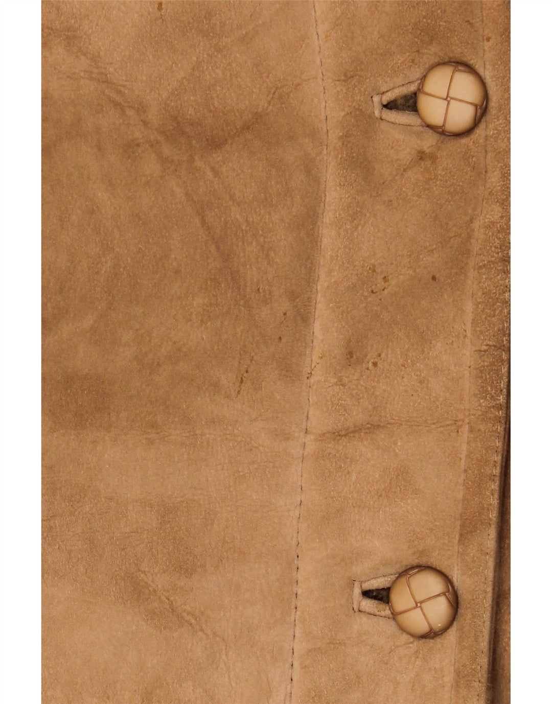 Vintage Damen Lammfellmantel UK 16 Large Beige