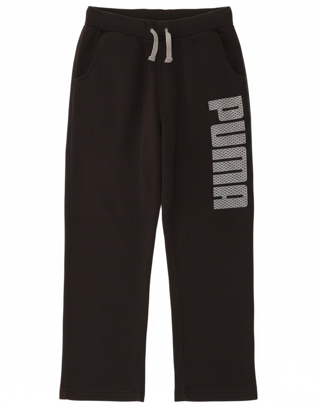 Puma Herren-Trainingshose mit Grafik, mittelschwarze Baumwolle