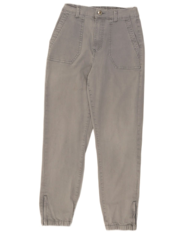 Marks & Spencer Damen Joggers Tapered Jeans UK 8 Small W25 L25 Blaue Baumwolle