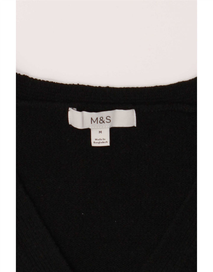 Marks & Spencer Damen-Strickjacke in Übergröße, Gr. 14, mittelschwarz