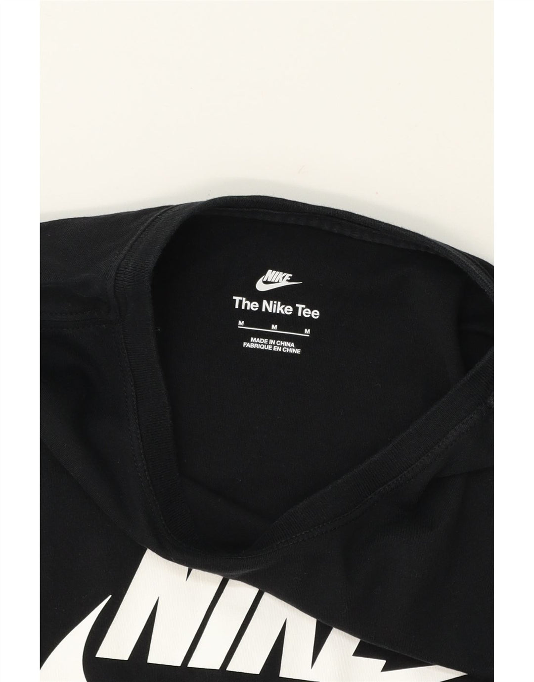 NIKE Womens Graphic Vest Top UK 12 Medium Black Vintage Nike and Second-Hand Nike from Messina Hembry 