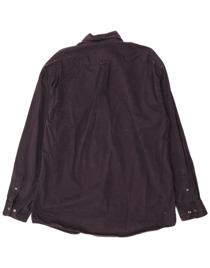 Gant Herrenhemd, groß, marineblau, Baumwolle