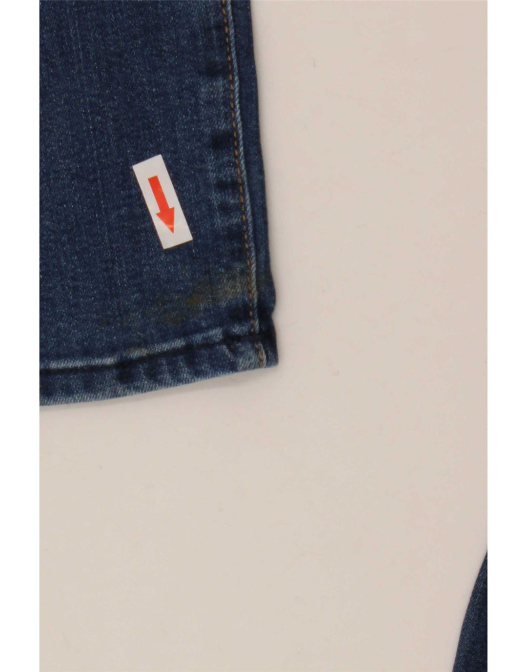Wrangler Damen Slim Jeans W31 L34 Blaue Baumwolle