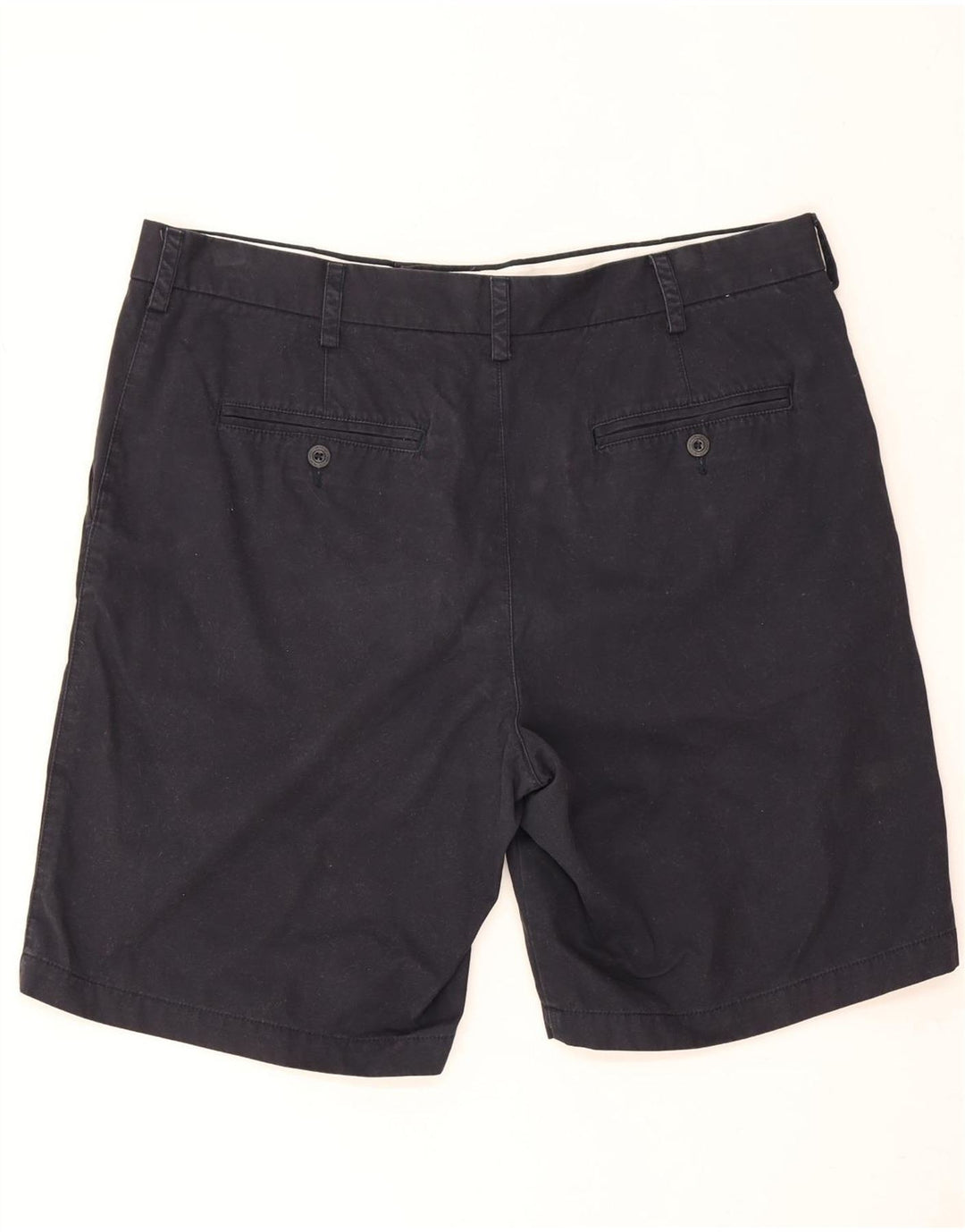 Marks & Spencer Herren Chinoshorts W38 XL Marineblau Baumwolle
