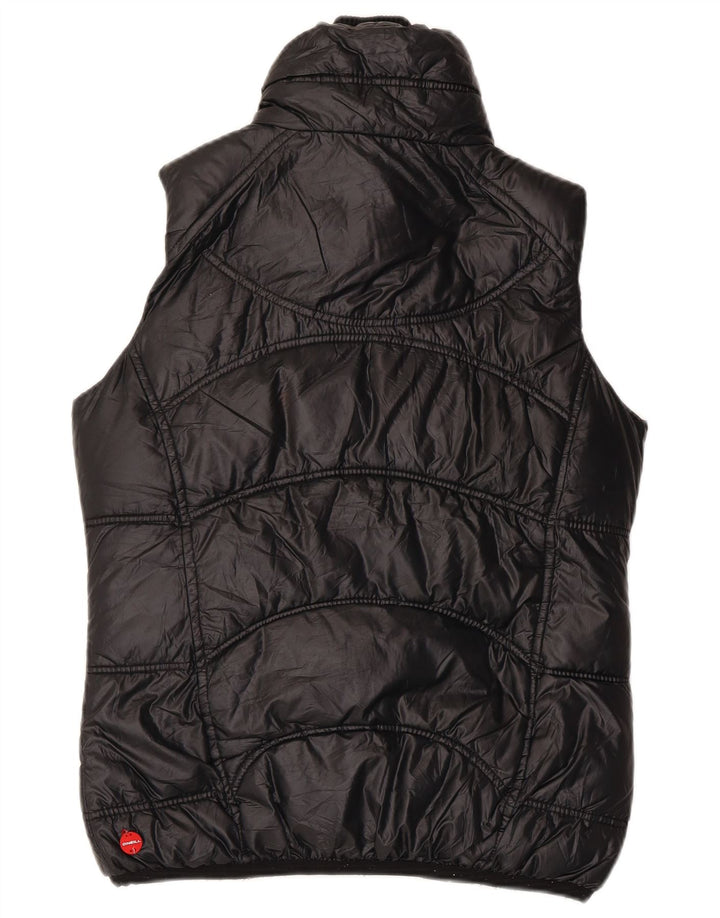 O'Neill Damen Wattierte Weste UK 10 Small Schwarz Polyester