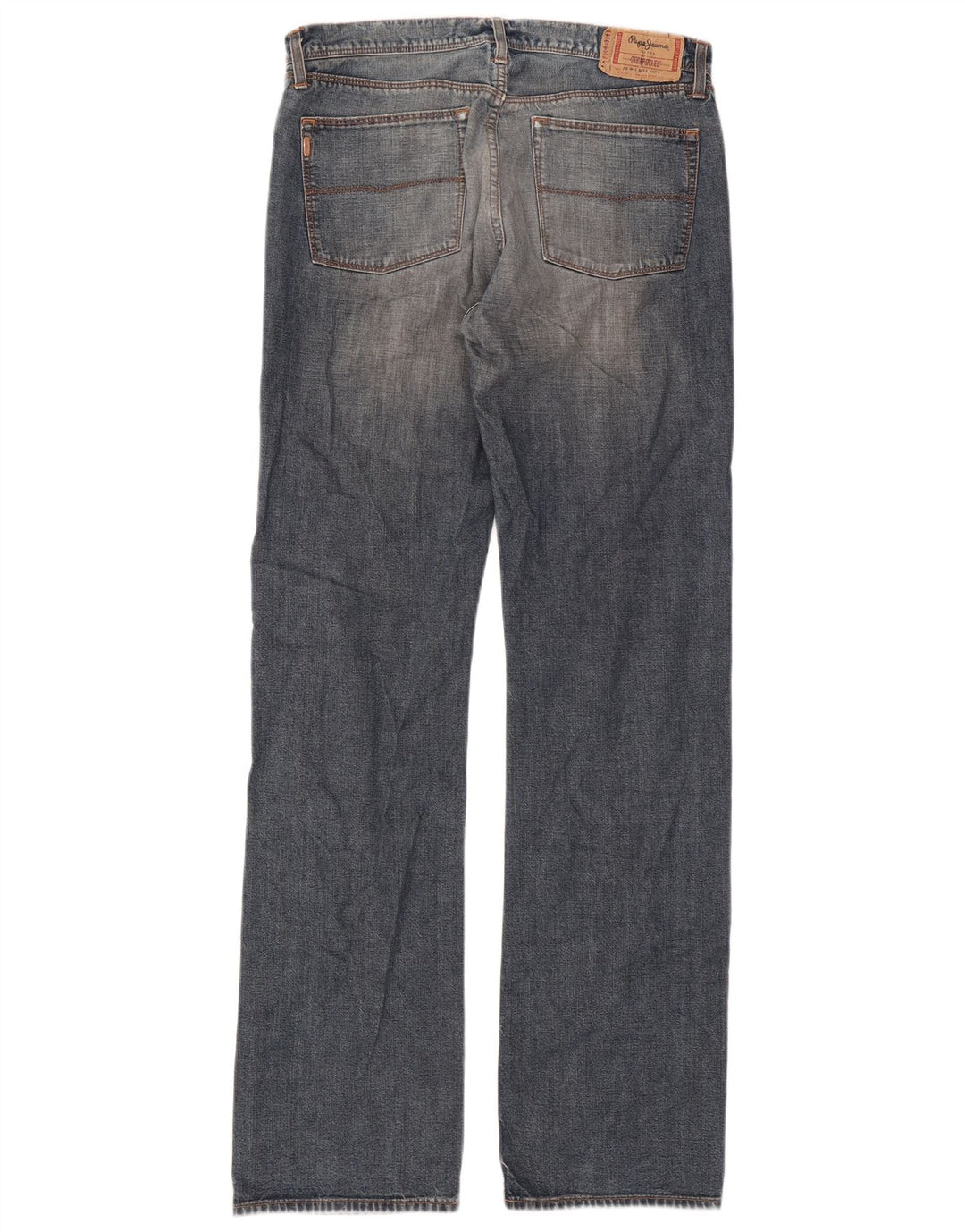 PEPE Jeans Herren Straight Jeans W33 L36 Blaue Baumwolle