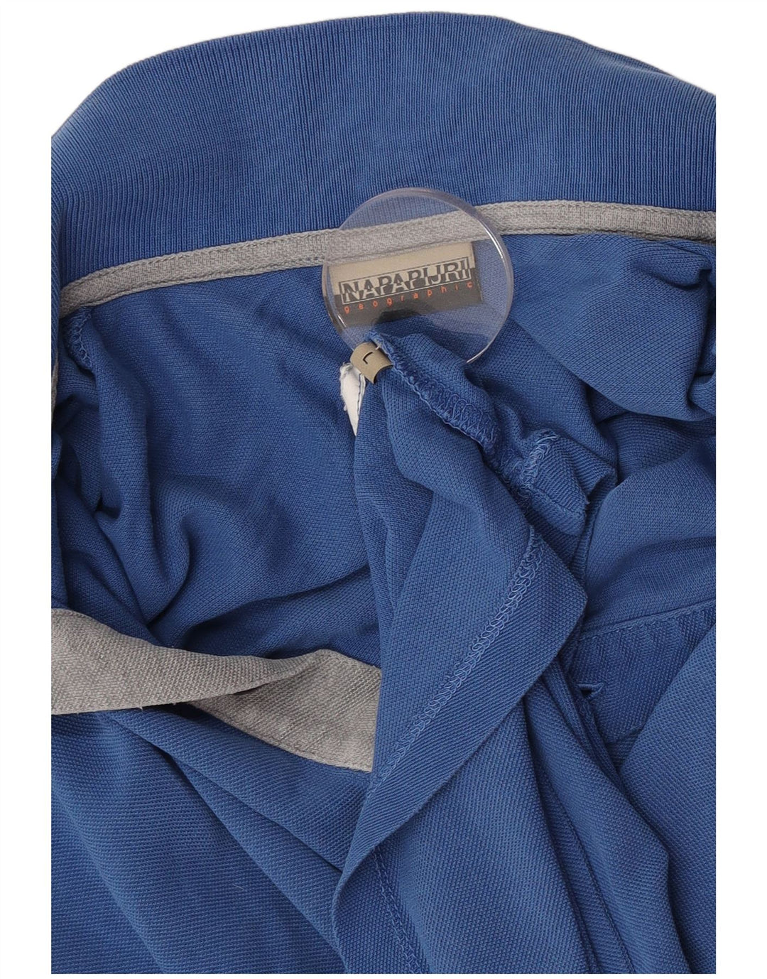 Napapijri Herren-Poloshirt, Größe L, Blau