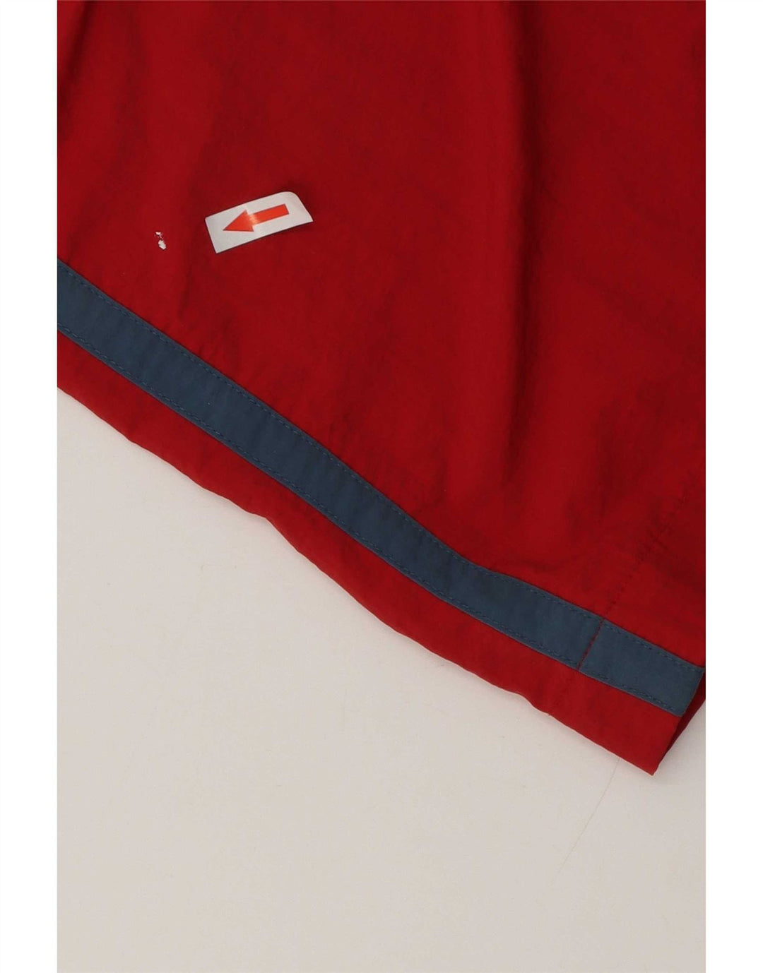 Guru Herren-Badeshorts mit Grafik, groß, rot, Farbblock