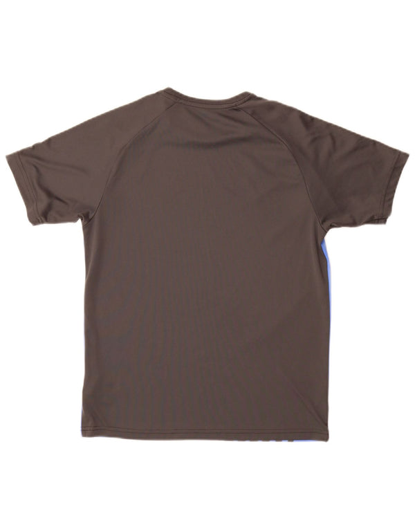 Puma T-Shirt für Jungen, 13–14 Jahre, blaues Colourblock-Polyester