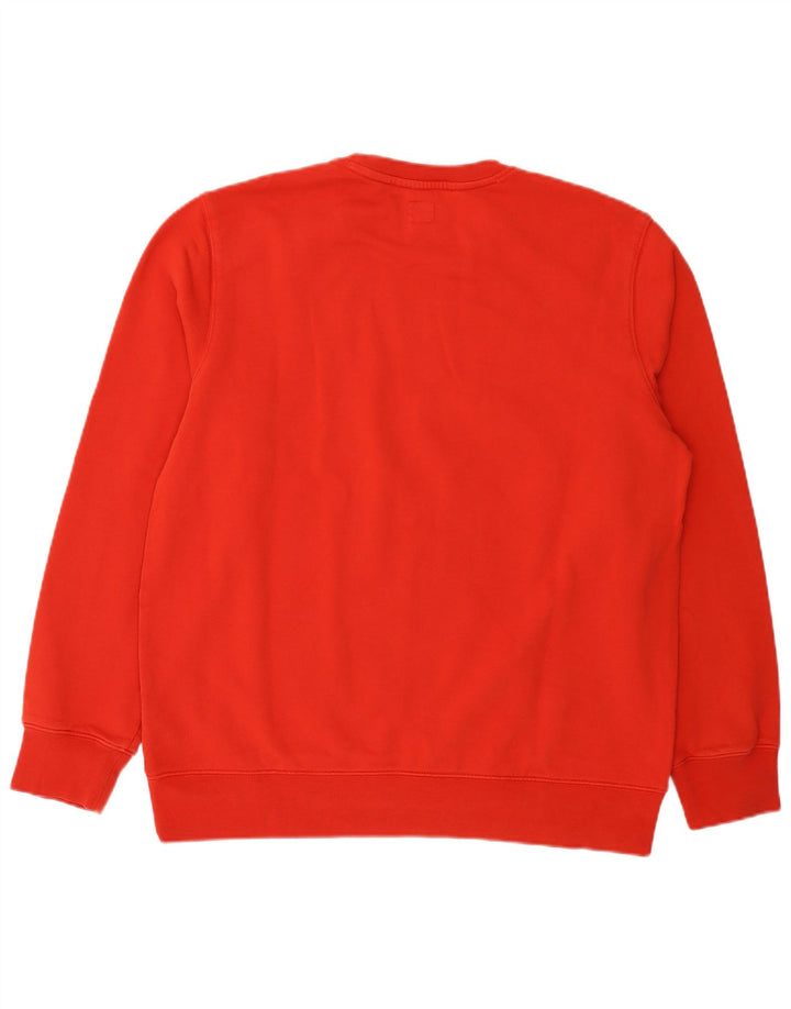 Levi's Herren Standard-Sweatshirt-Pullover, groß, rote Baumwolle