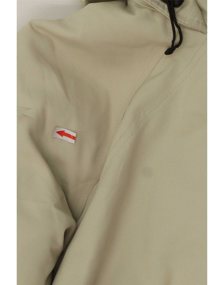 Woolrich Wattierte Damenjacke mit Kapuze, UK 18 XL, grünes Nylon
