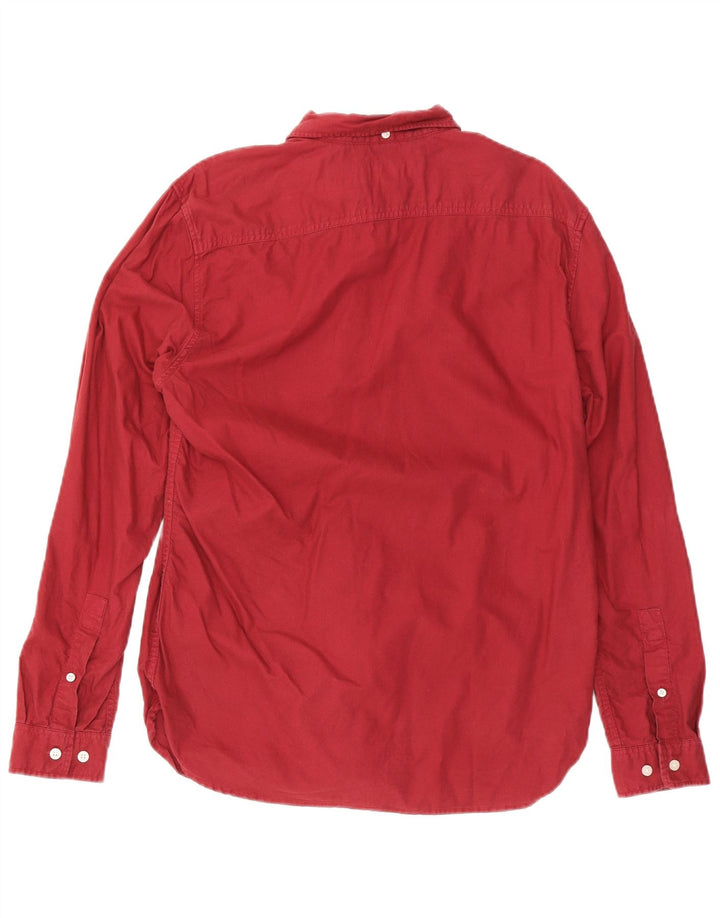 Jack Wills Herrenhemd Mittelrot