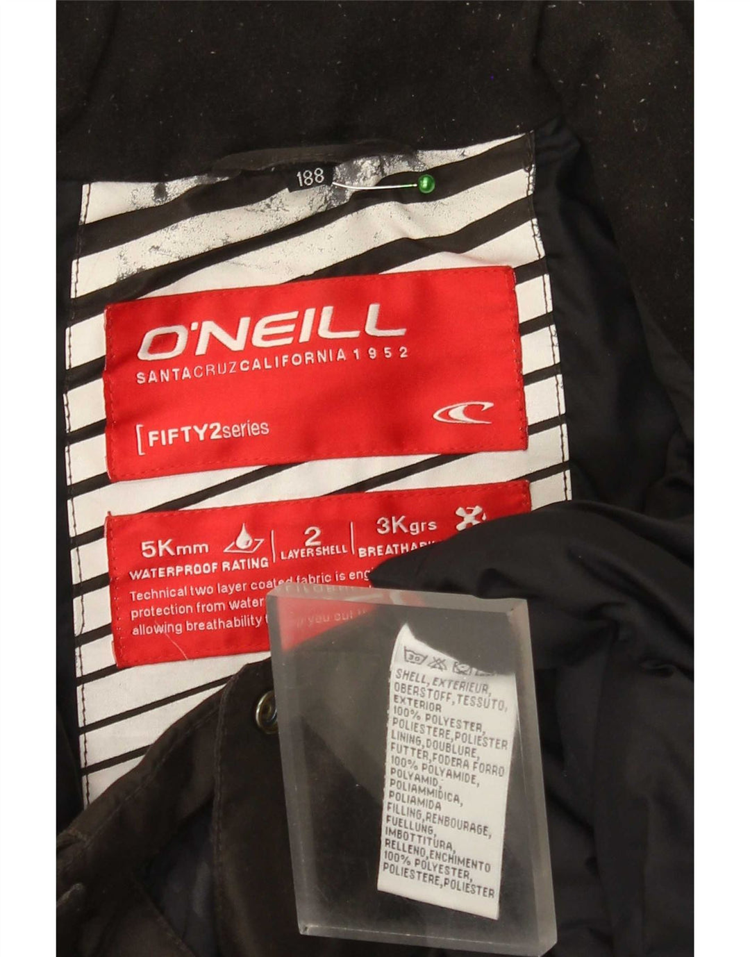O'Neill Herren Utility Jacke UK 40 Large Khaki Polyester