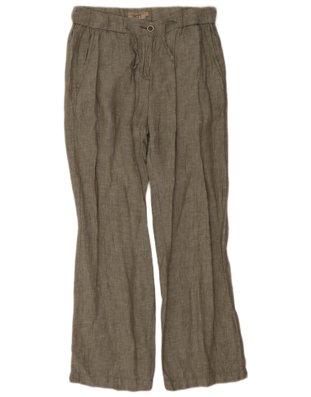 Gerade Chino-Hose für Damen von Dack's, Größe S, W27, L28, Khaki