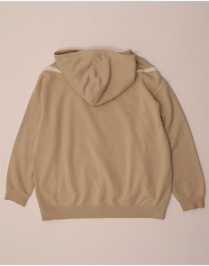 Nike Herren-Kapuzenpullover mit Grafik, groß, beige, Baumwolle