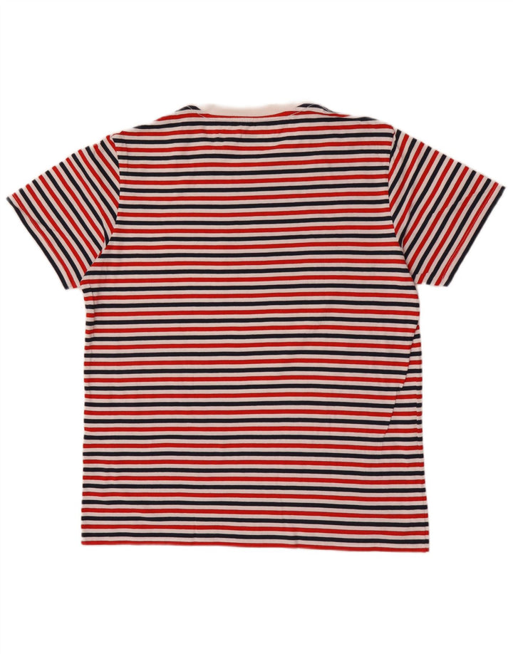 Levi's Herren-T-Shirt-Oberteil, groß, mehrfarbig, gestreift, Baumwolle