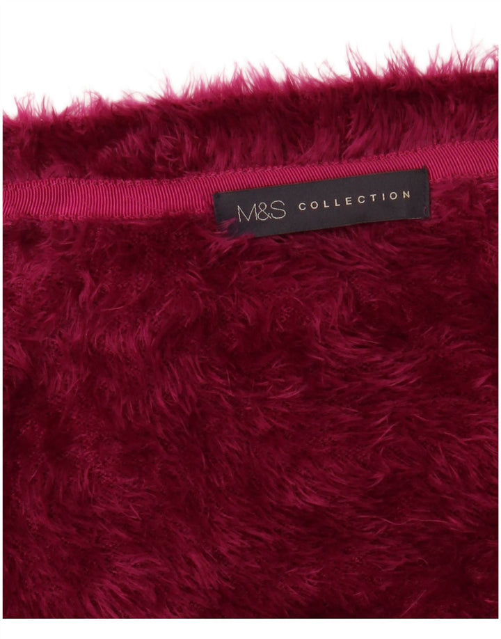 MARKS & SPENCER Bolero-Pullover mit 3/4-Ärmeln für Damen, UK 22 3XL, Kastanienbraun