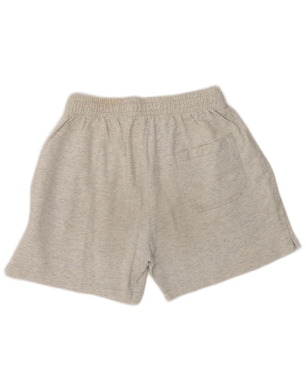Champion Sportshorts für Jungen, 11–12 Jahre, groß, grau gesprenkelte Baumwolle