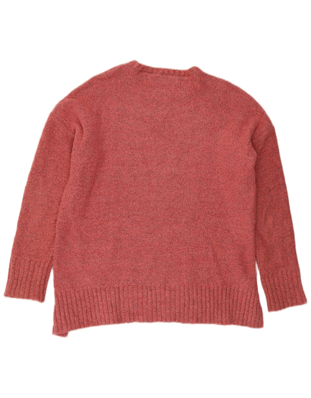 Marks & Spencer Damen-Pullover in Übergröße mit U-Boot-Ausschnitt, Gr. 10, Größe S, Rosa
