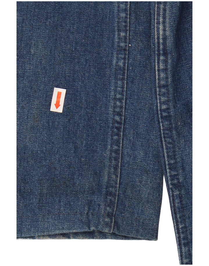 VINTAGE Mens Tapered Jeans W32 L29 Blue Cotton