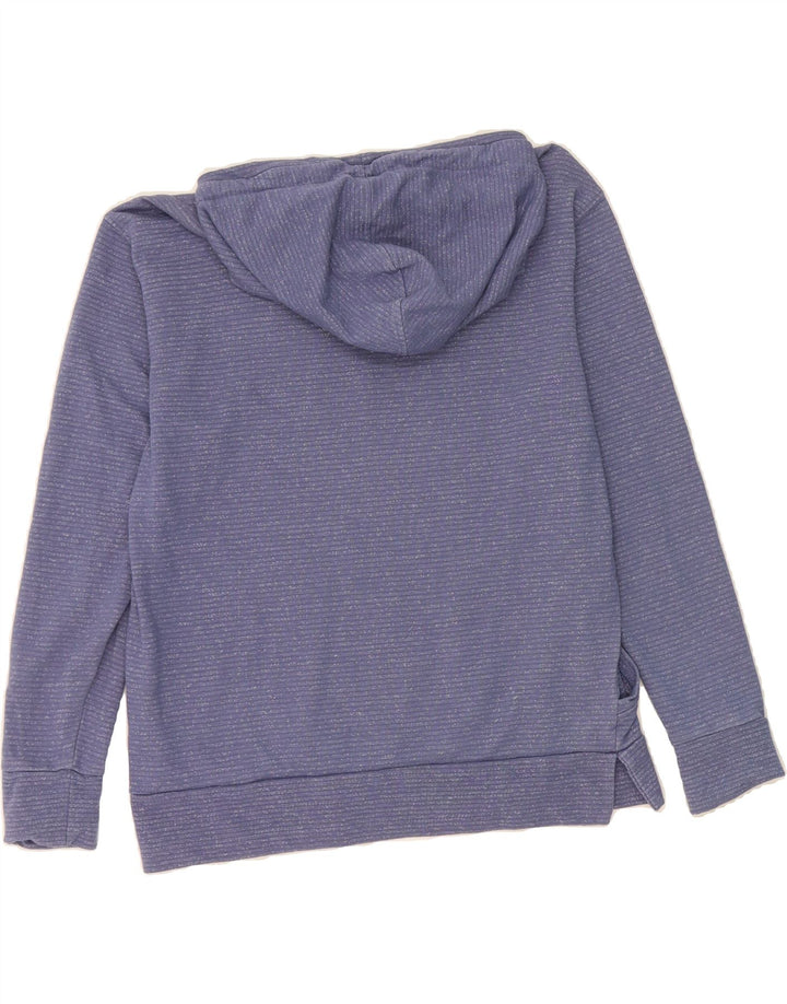 CHAMPION Womens Hoodie Jumper UK 14 Medium Blue Cotton Vintage Champion and Second-Hand Champion from Messina Hembry 