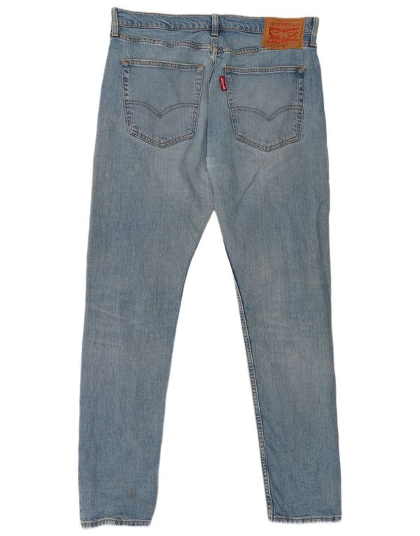 Levi's Herren 512 Lo-Ball Slim Tapered Jeans W34 L33 Blaue Baumwolle