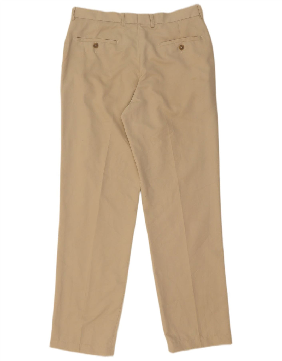 Gerade Herren-Chinohose von Marks & Spencer, W34, L33, Beige, Polyester
