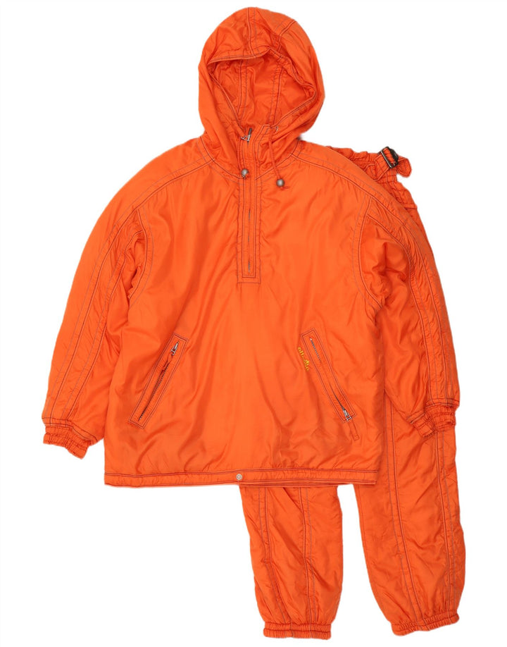 Ellesse Herren Kapuzenpullover Kompletter Trainingsanzug UK 34 XS Orange Winter