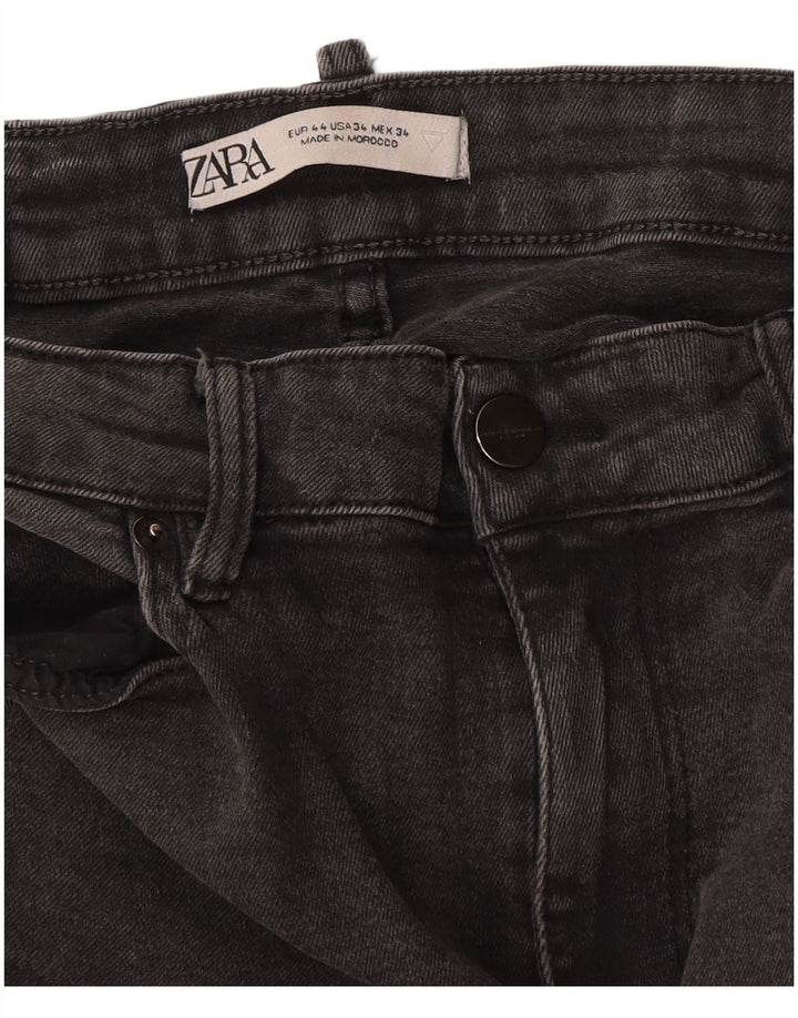 Zara Herren Skinny Jeans EU 44 Large W34 L30 Grau