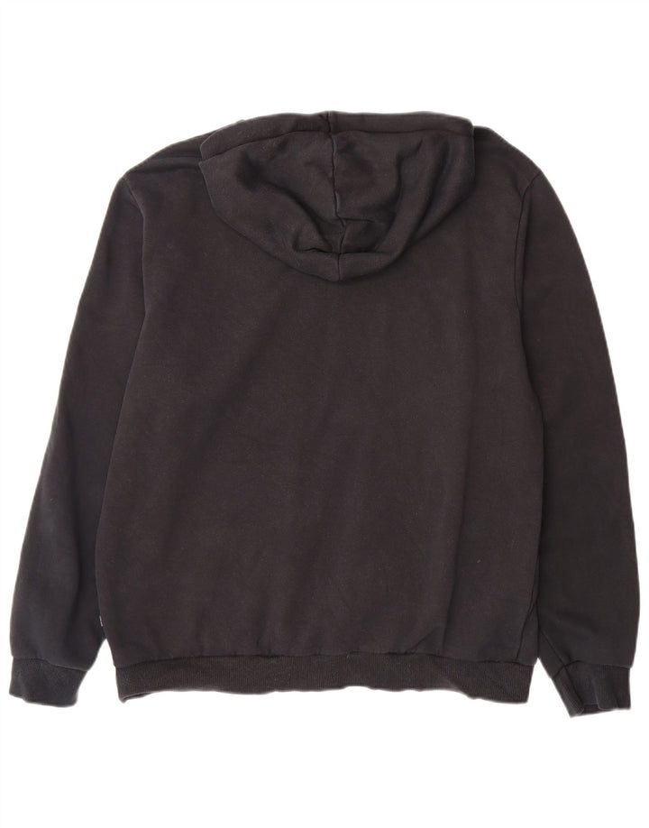 PUMA Herren Kapuzenpullover, groß, schwarze Baumwolle