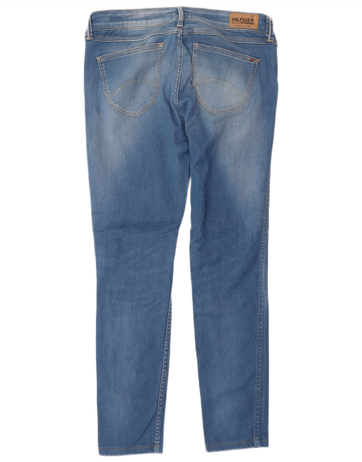 Tommy Hilfiger Damen Skinny Jeans W32 L32 Blaue Baumwolle