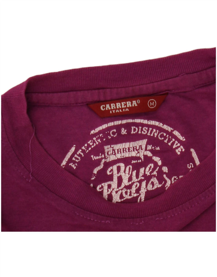 Carrera Herren Graphic Top Langarm Mittellila