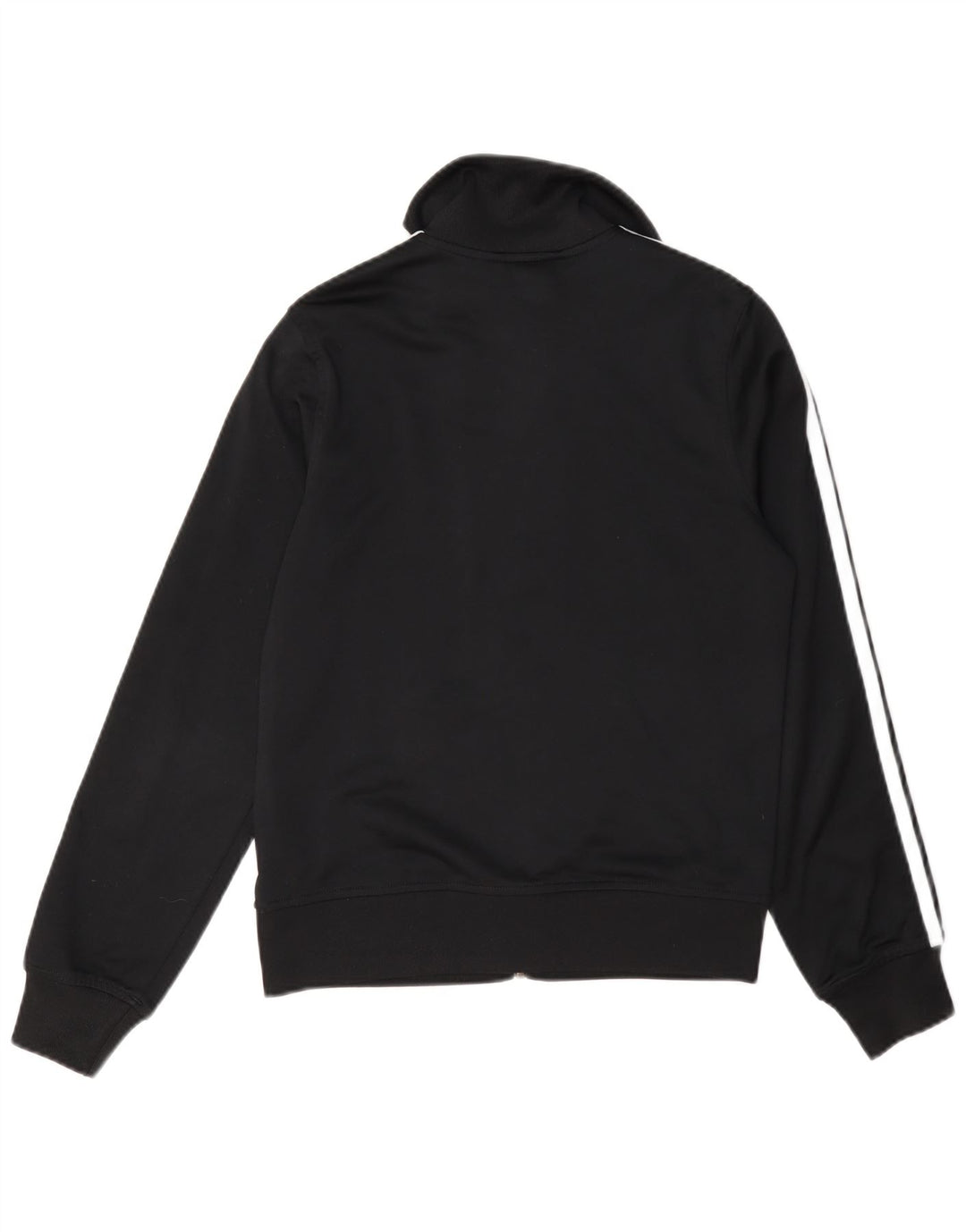 Adidas Damen Trainingsanzug Top Jacke UK 10 Small Schwarz Polyester