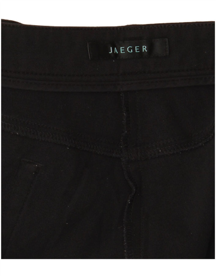 Jaeger Damen Bootcut Freizeithose W36 L32 Schwarz