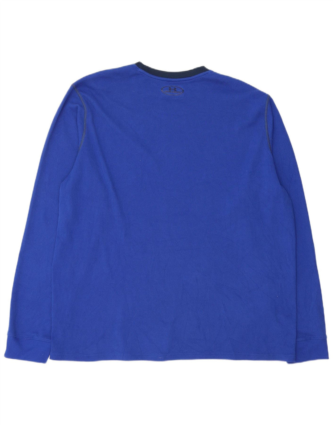 Under Armour Herren Cold Gear Top Langarm 2XL Blau Polyester