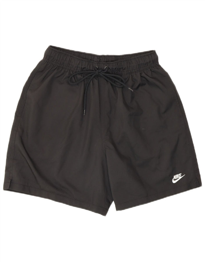 Nike Herren-Sportshorts, Größe S, Schwarz, Polyester