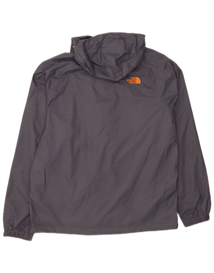 The North Face Herren-Regenjacke mit Kapuze, UK 40, großes graues Nylon