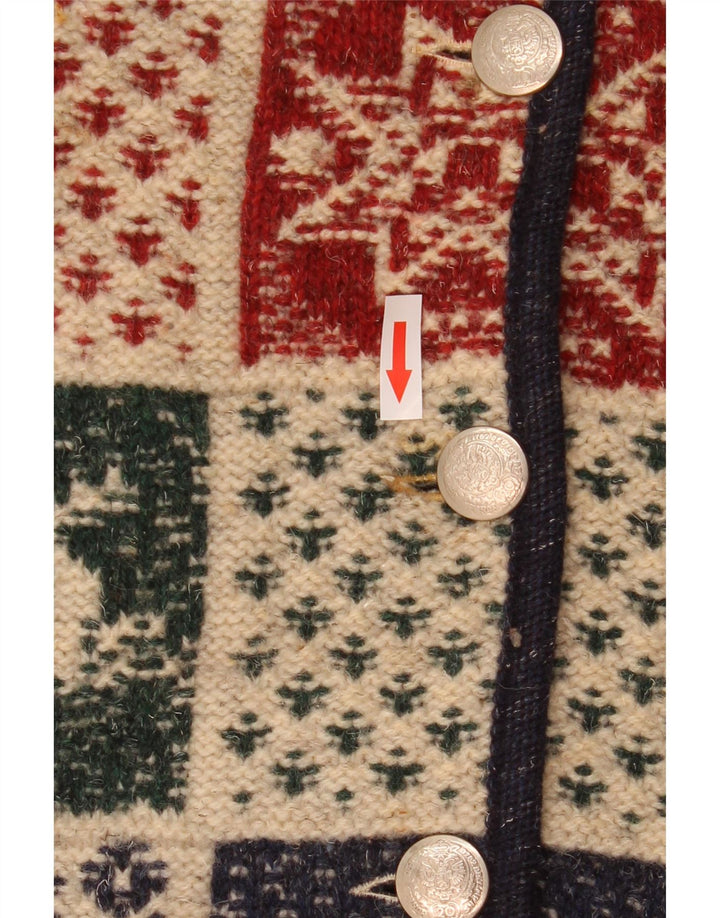 Giesswein Damen Strickjacke, EU 42, groß, mehrfarbig, geometrisch