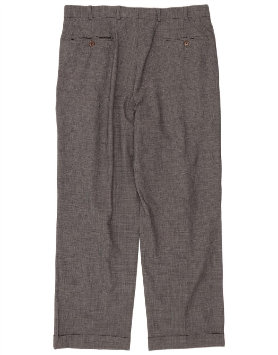 BROOKS BROTHERS Herren 346 2-Knopf 2-teiliger Anzug UK 42 XL W34 L29 Graue Wolle