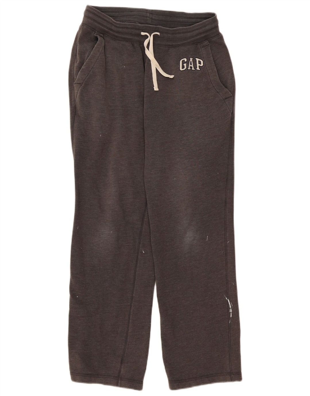 Gap Grafik-Trainingshose für Damen, UK 14, mittelgraue Baumwolle