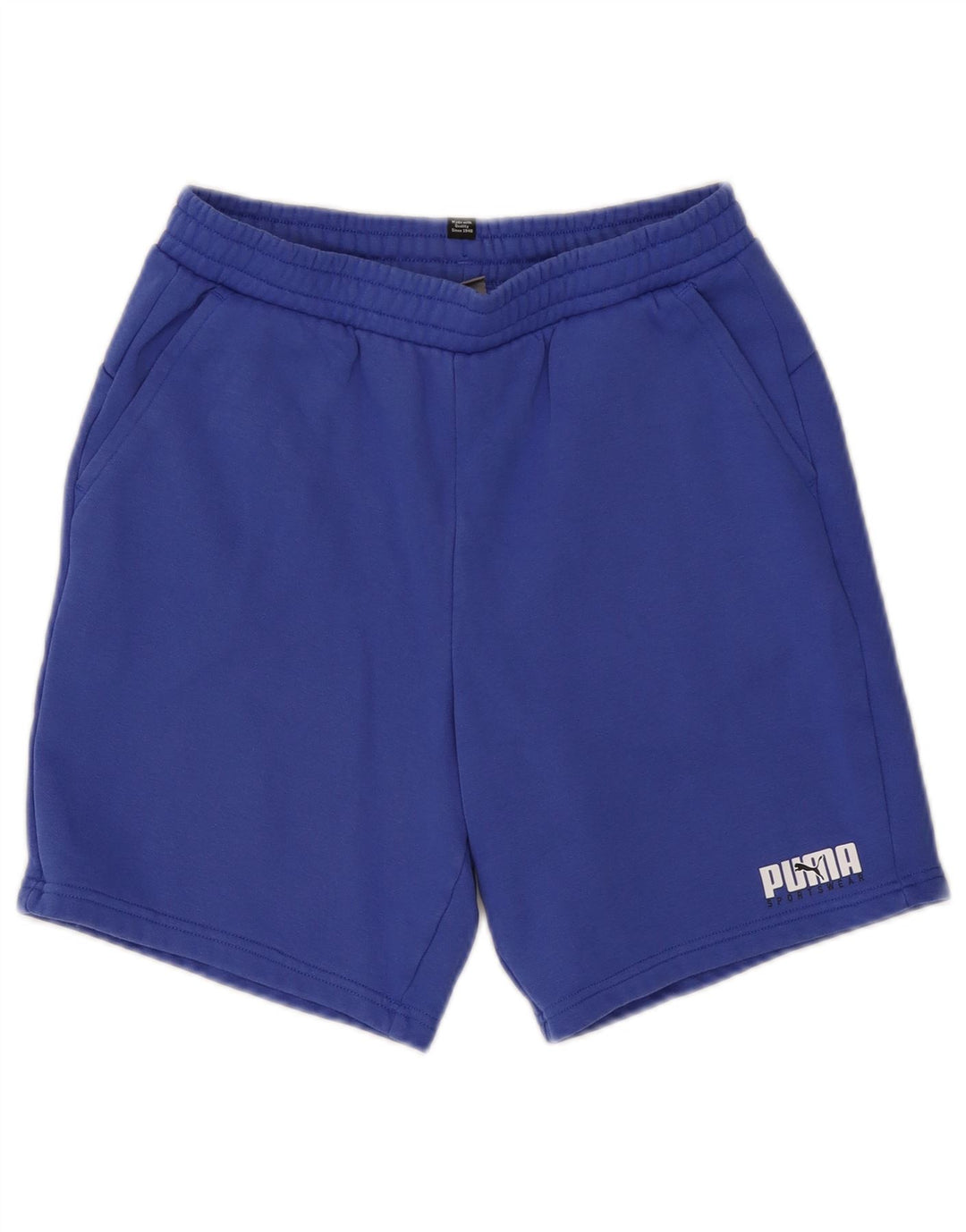 Puma Jungen Sportshorts 15–16 Jahre, blaue Baumwolle
